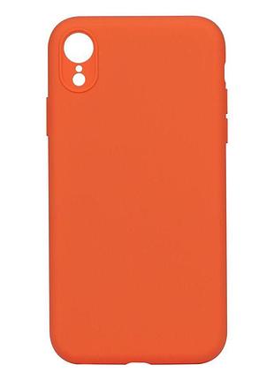 Чохол silicone case full camera no logo для iphone xr колір 10, stone 4
