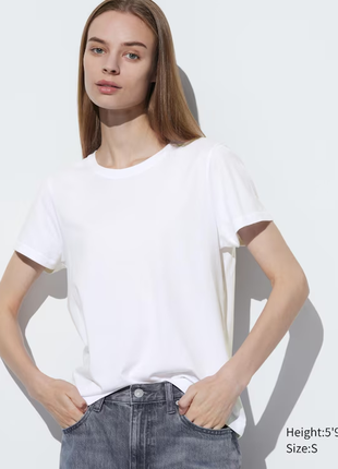 Футболка з 100% бавовни supima uniqlo