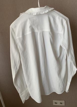 Блуза белая h&amp;m5 фото