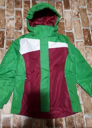 Новая куртка девочке 7 - 12 лет crivit лыжная термо4 фото