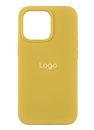 Чохол silicone case full size (aa) для iphone 13 pro колір 27.peach 2
