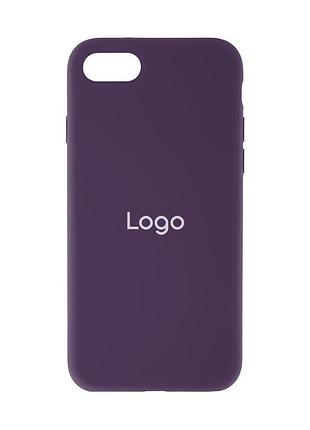Чохол silicone case full size (aa) для iphone 7/8/se2 колір 18.black 7