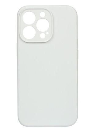 Чохол silicone case full camera no logo для iphone 13 pro max колір 35, dark olive 9