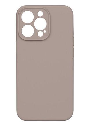 Чохол silicone case full camera no logo для iphone 13 pro max колір 35, dark olive 7