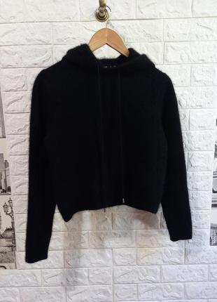 Кашемировое худи, свитер с капюшоном 100% кашемир люкс качества karen millen9 фото