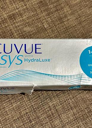 Контактні лінзи acuvue oasys 1-day with hydraluxe