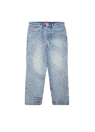 Supreme s logo jeans