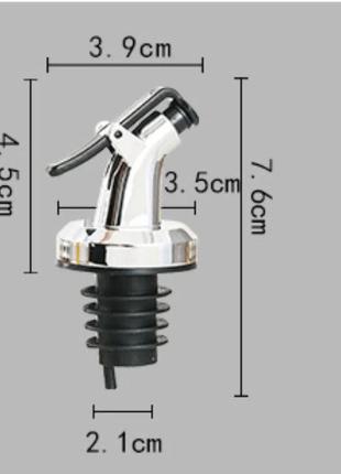 Пробка для дозирования масла и соуса4 фото