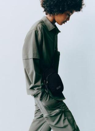 Техническая рубашка с карманом zara 4356 (5644/768)