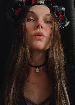 Шикарний обруч на хеллоін