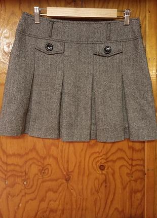 Юбка теплая, полу шерсть yessica, 38