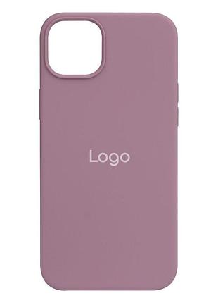 Чохол silicone case full size (aa) для iphone 14 plus колір 56.wine red 9