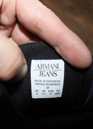 Кроссовки armani jeans7 фото