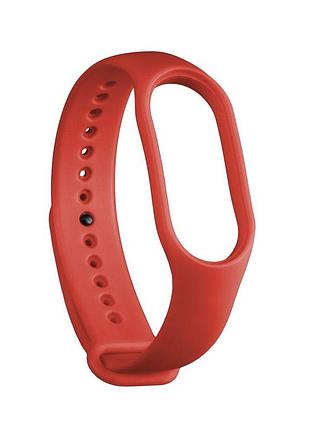 Ремінець для xiaomi mi band 5 / 6 / 7 original design колір orange red