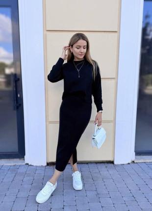 😍шукаєте теплий та модний костюм-двійку з ангори?6 фото