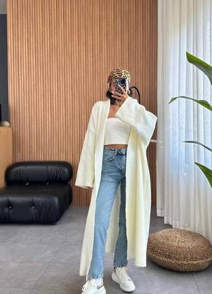 Плед-кардиган