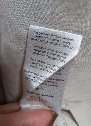 Сукня, плаття, міді лляне 100% льон , вільного крою,  балон ,оверсайс, бренд  twenty six peers.4 фото