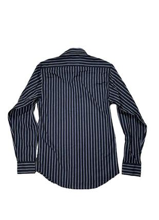 Ysl yves saint laurent vintage striped shirt винтажная рубашка в полоску сан лоран2 фото