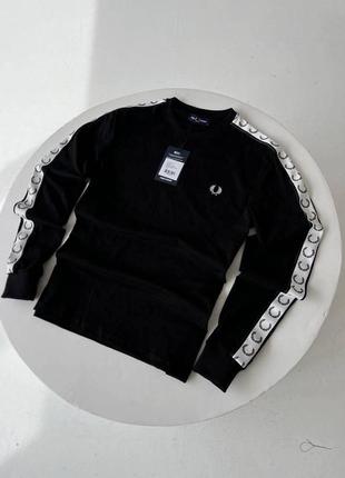 Свитшот fred perry черный мужской