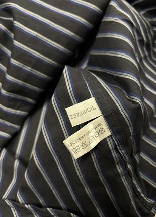 Ysl yves saint laurent vintage striped shirt винтажная рубашка в полоску сан лоран7 фото