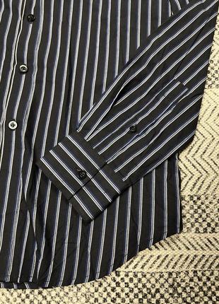 Ysl yves saint laurent vintage striped shirt винтажная рубашка в полоску сан лоран5 фото