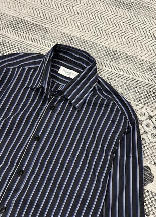 Ysl yves saint laurent vintage striped shirt винтажная рубашка в полоску сан лоран3 фото