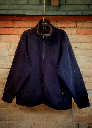 Флисовая куртка большого размера