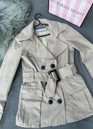 Укорочений тренч  zara