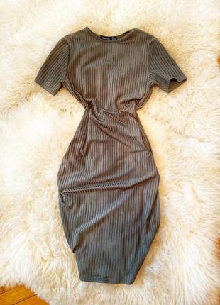 Платье новый цвет хаки