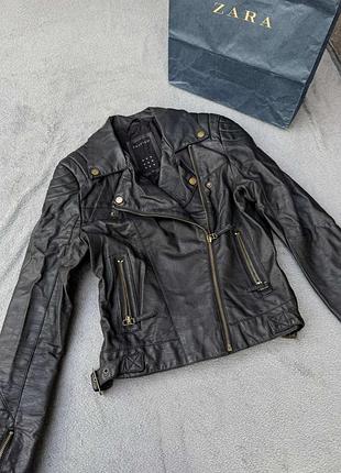 Куртка з еко шкіри