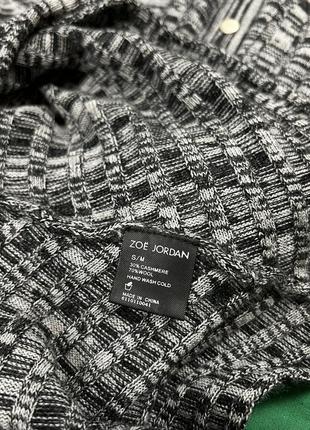 Zoe jordan assymetrical wool&cashmere sweater цікавий асиметричний светрик з шерсті та кашеміру9 фото