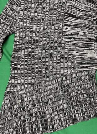 Zoe jordan assymetrical wool&cashmere sweater цікавий асиметричний светрик з шерсті та кашеміру5 фото