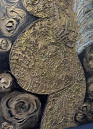 Объемная интерьерная картина “в ожидании чуда”