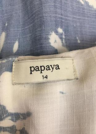Винтажная рубашка papaya 48-50 р5 фото