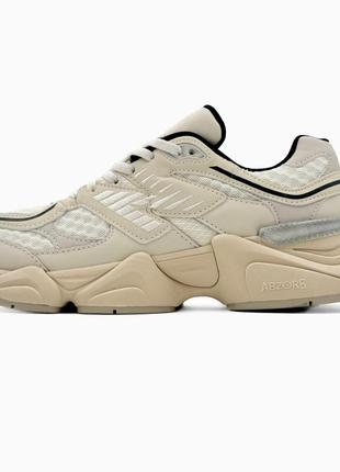 Новинка топові жіночі кросівки new balance 9060 white/beige2 фото