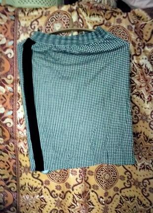 Прямая юбка карандаш на резинке