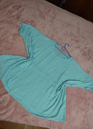 Італія розкішна блуза віскоза котон великий розмір