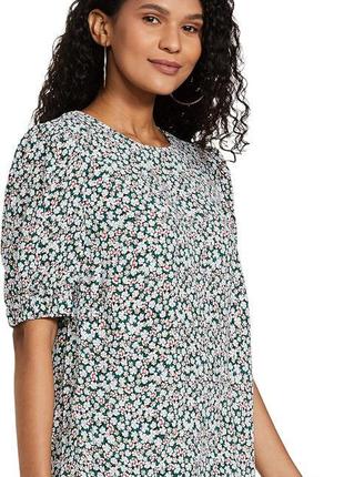 Модна блуза marks & spencer, 100% віскоза, розмір 16/44 або xxl