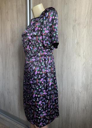 Marianne milani couture роскошное шелковое кутюрное платье6 фото