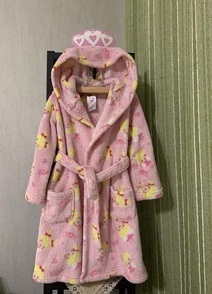 Халат банний для маленької принцеси girls