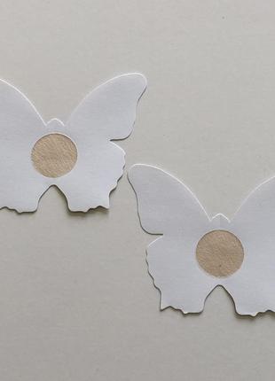 3-124 стікіні наліпки на груди метелики стикини наклейки на грудь бабочки3 фото