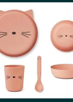 Набор бамбукового посуду liewood