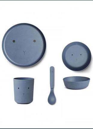 Набор бамбукового посуду liewood