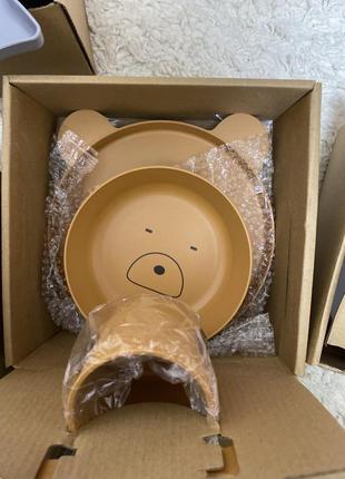 Набор бамбукового посуду liewood