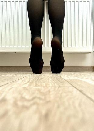 Колготки утепленные с корегулирующими трусиками и эффектом капронок