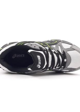 Asics gel-kahana 8 сірі з салатовим 3