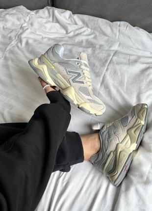 Кросівки сірі new balance 9060 silver metallic 
(жіночі та чоловічі розміри)