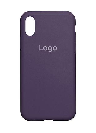 Чохол silicone case full size (aa) для iphone xs max колір 24.azure 6