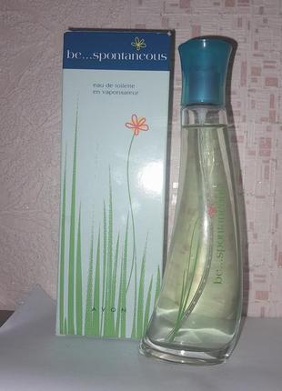 Знижка 3 дні! be spontaneous avon ейвон эйвон