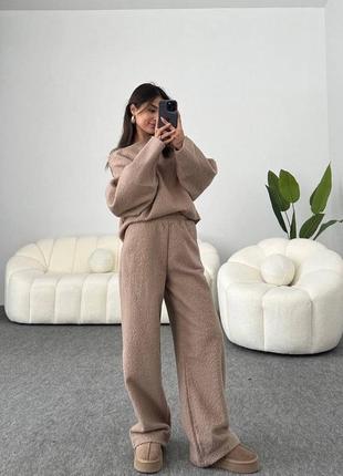 Костюм женский ткань барашок туречица